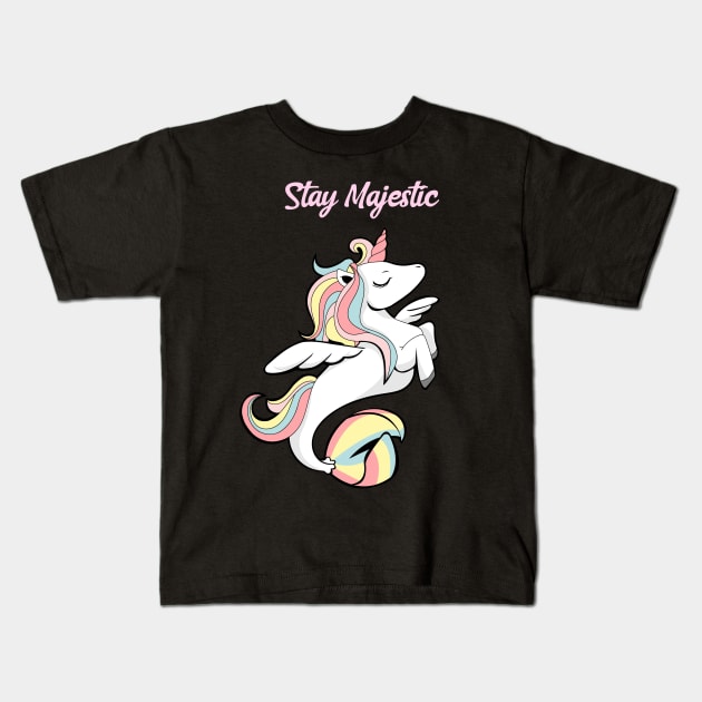 Stay Majestic Kids T-Shirt by My Tribe Apparel